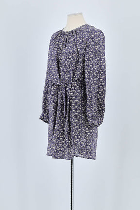 Robe Sessun Violet en Soie