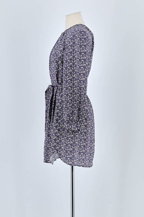 Robe Sessun Violet en Soie