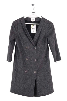 Robe Sézane Anthracite en Laine, taille XS - Seconde Main