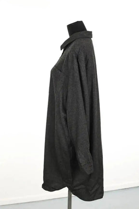 Robe Sézane Anthracite en Viscose