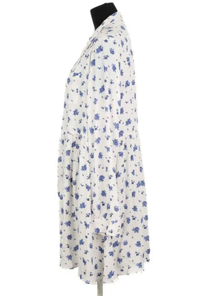 Robe Sézane Aurora Blanc en Viscose