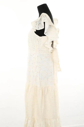 Robe Sézane Beige en Coton