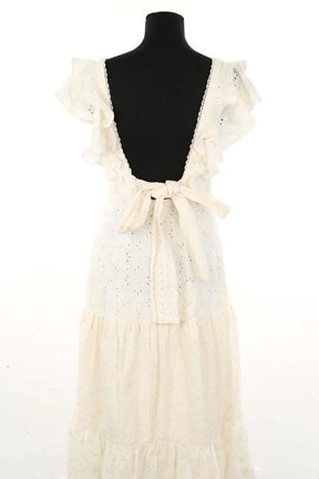 Robe Sézane Beige en Coton