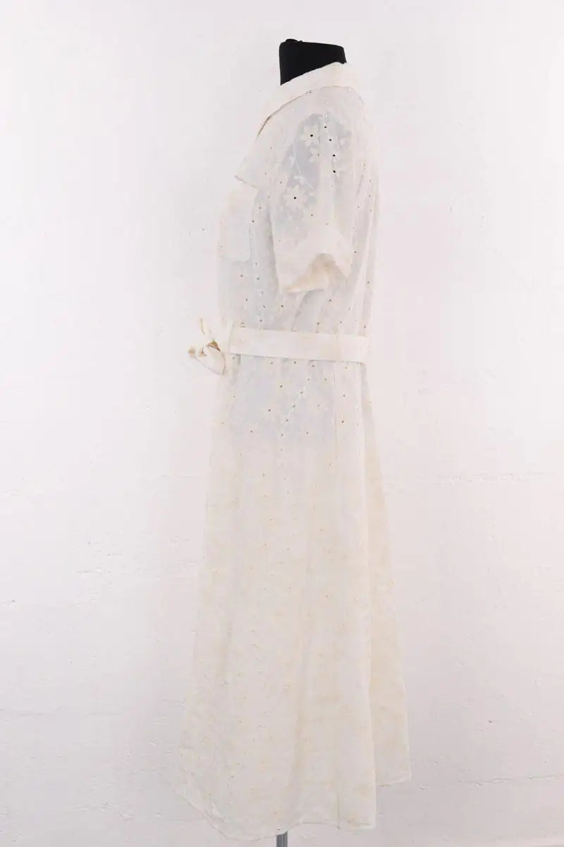 Robe Sézane Beige en Coton