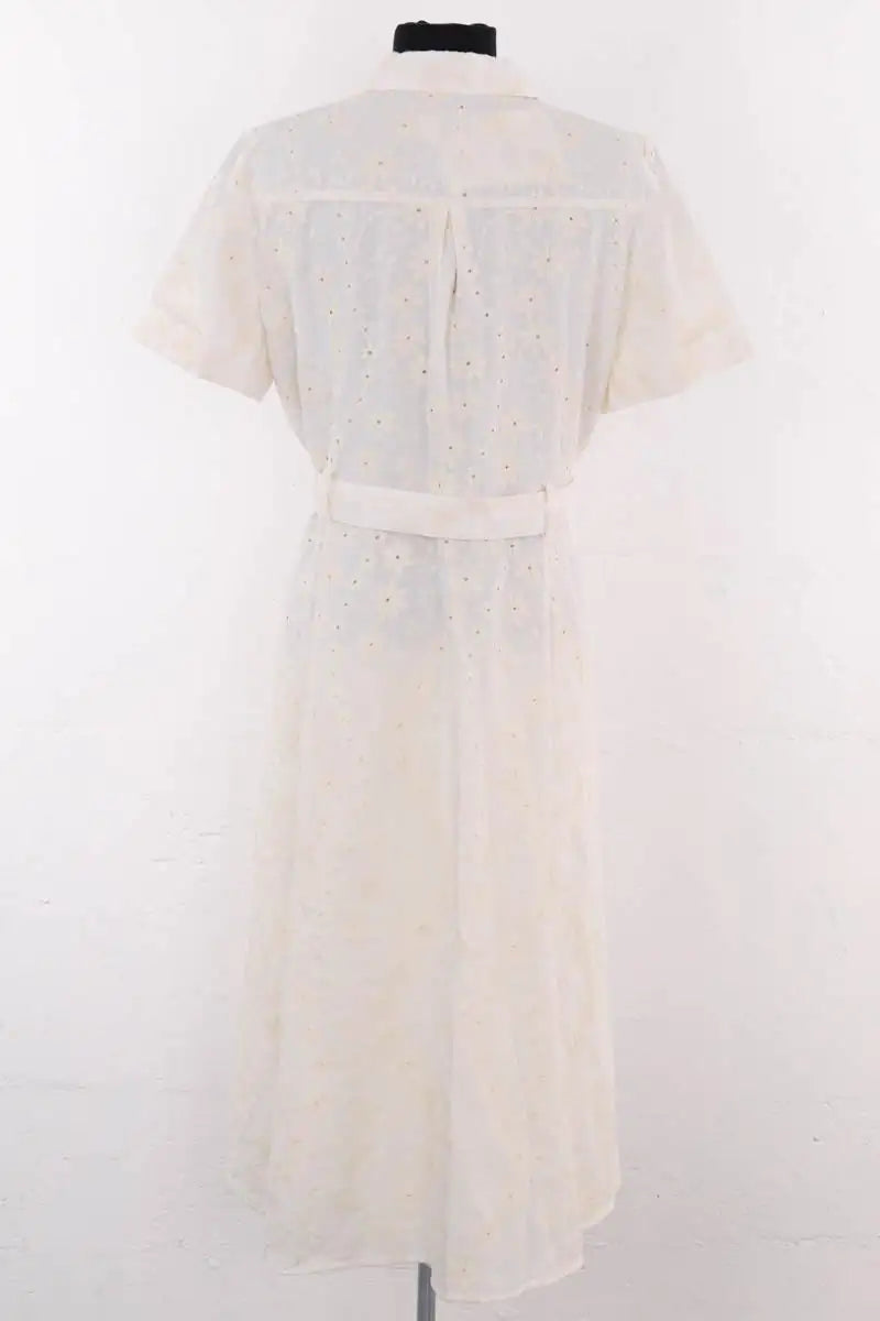 Robe Sézane Beige en Coton