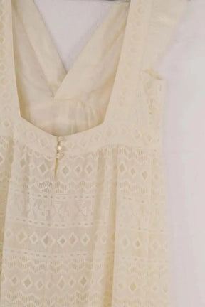 Robe Sézane Beige en Coton