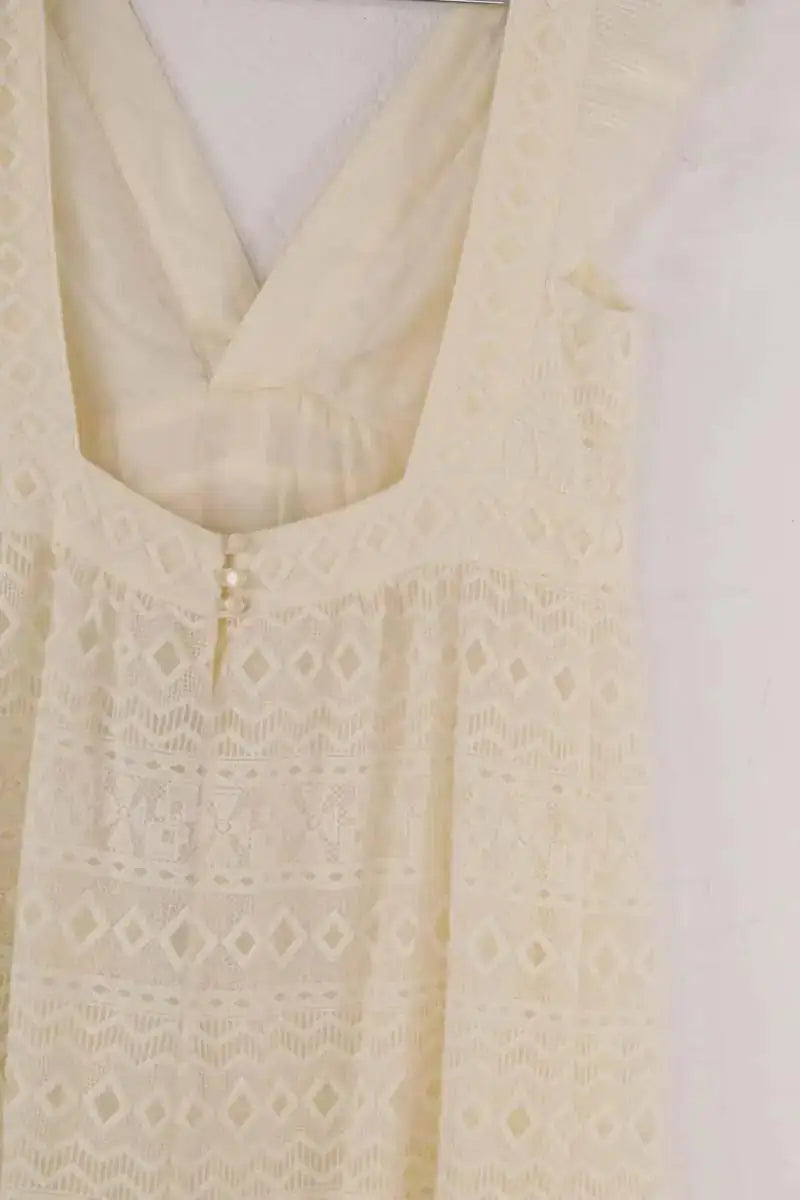 Robe Sézane Beige en Coton