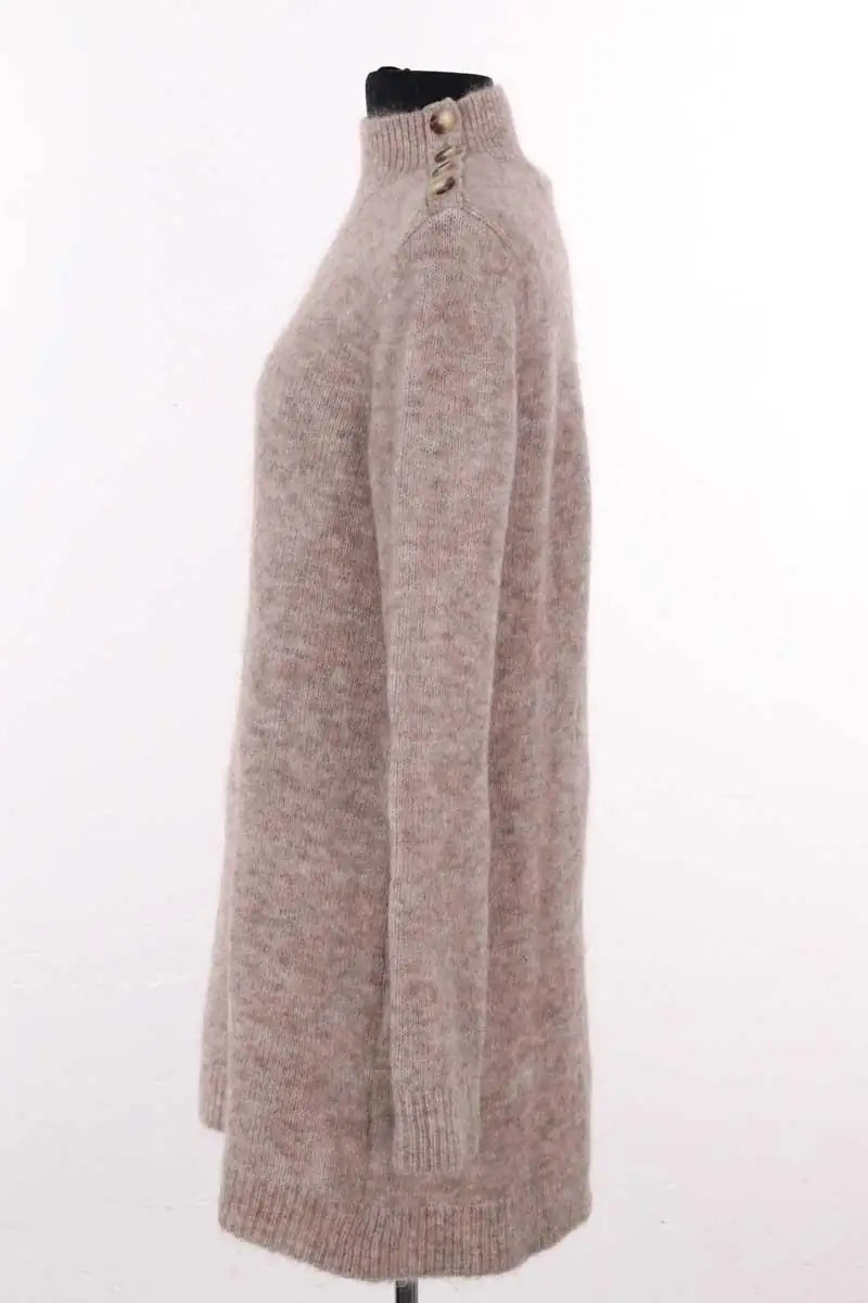 Robe Sézane Beige en Laine