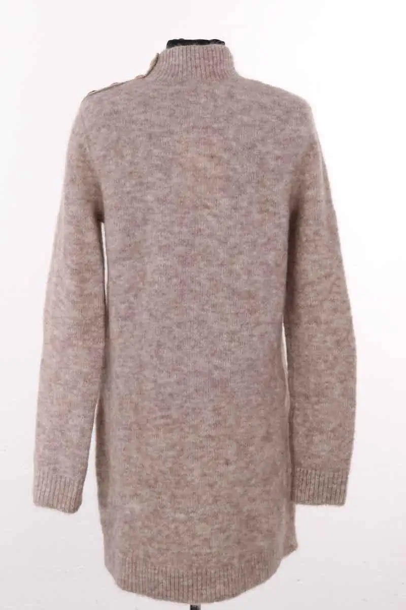 Robe Sézane Beige en Laine