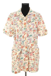 Robe Sézane Beige en Lin, taille L - Seconde Main