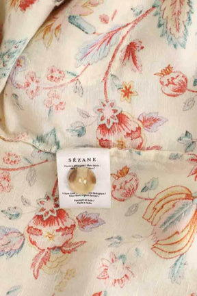 Robe Sézane Beige en Lin