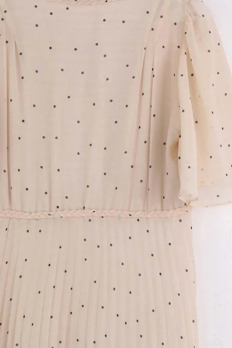 Robe Sézane Beige en Synthétique