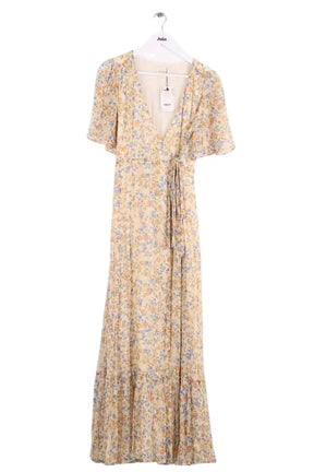 Robe Sézane Beige en Viscose, taille M - Seconde Main