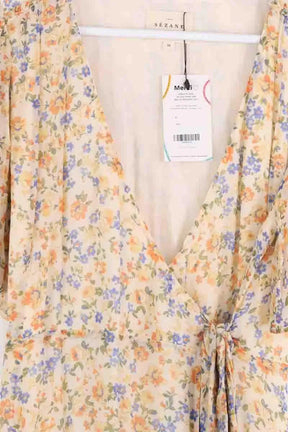 Robe Sézane Beige en Viscose