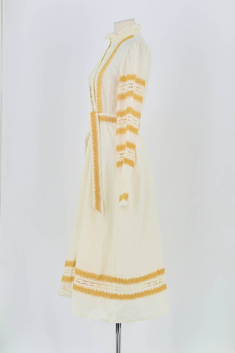Robe Sézane Blanc en Coton
