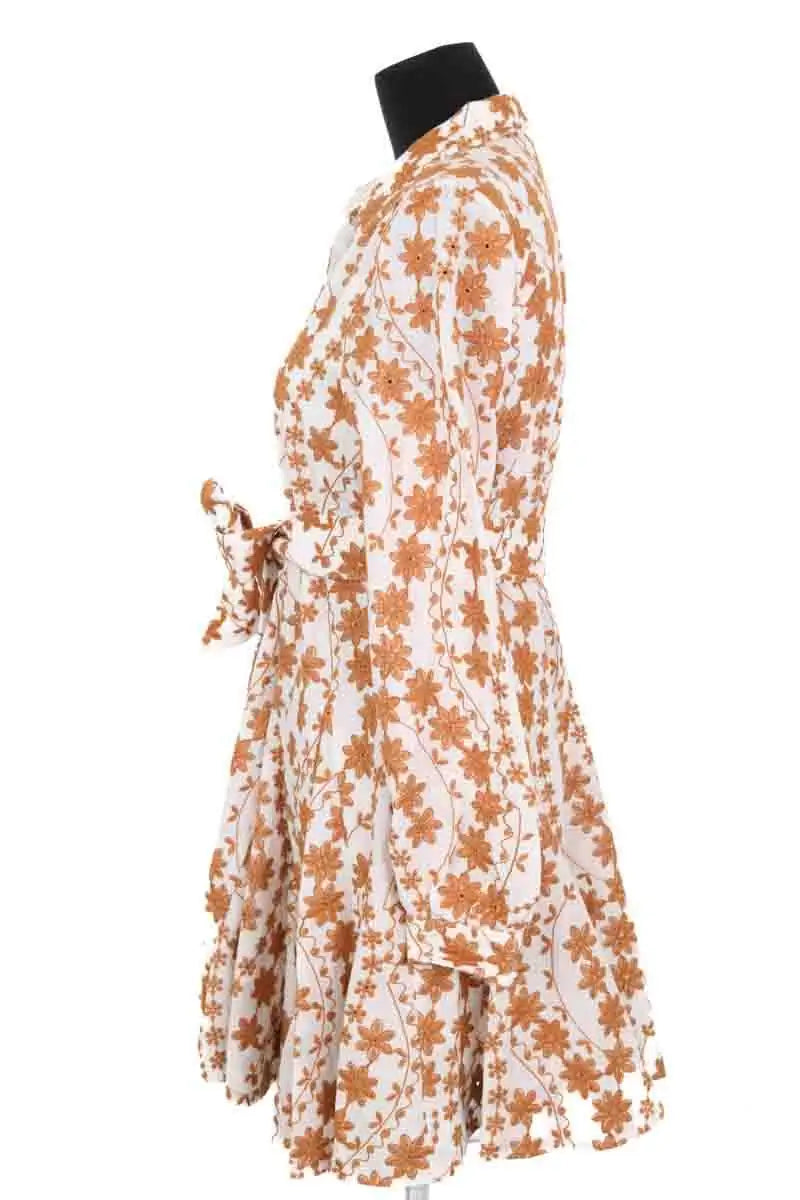 Robe Sézane Blanc en Coton