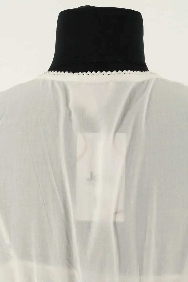 Robe Sézane Blanc en Coton