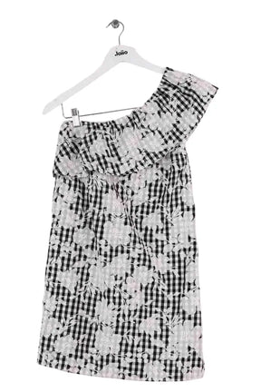 Robe Sézane Blanc en Coton, taille XS - Seconde Main