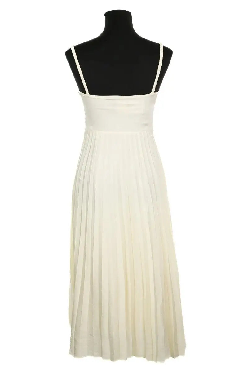 Robe Sézane Blanc en Polyester