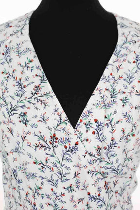 Robe Sézane Blanc en Synthétique