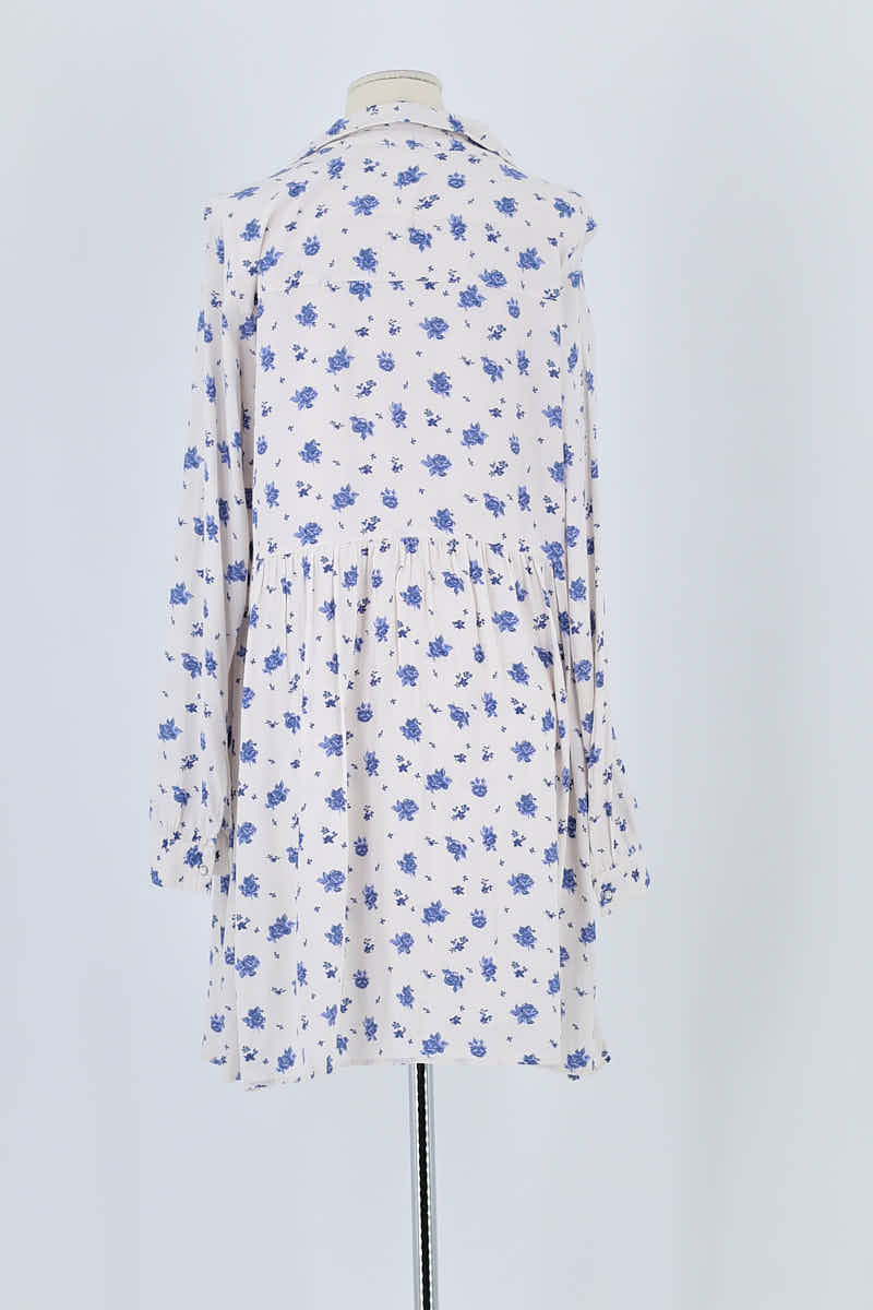Robe Sézane Blanc en Viscose