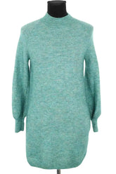 Robe Sézane Bleu en Laine, taille S - Seconde Main