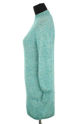 Robe Sézane Bleu en Laine