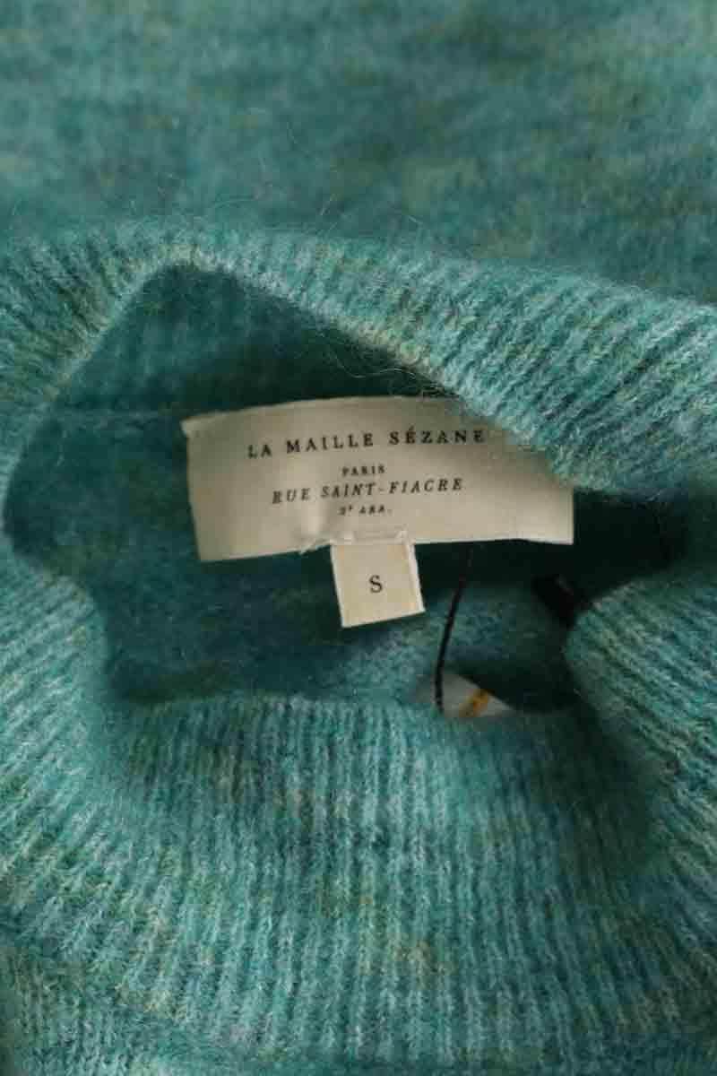 Robe Sézane Bleu en Laine