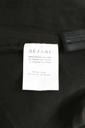 Robe Sézane Bleu en Viscose