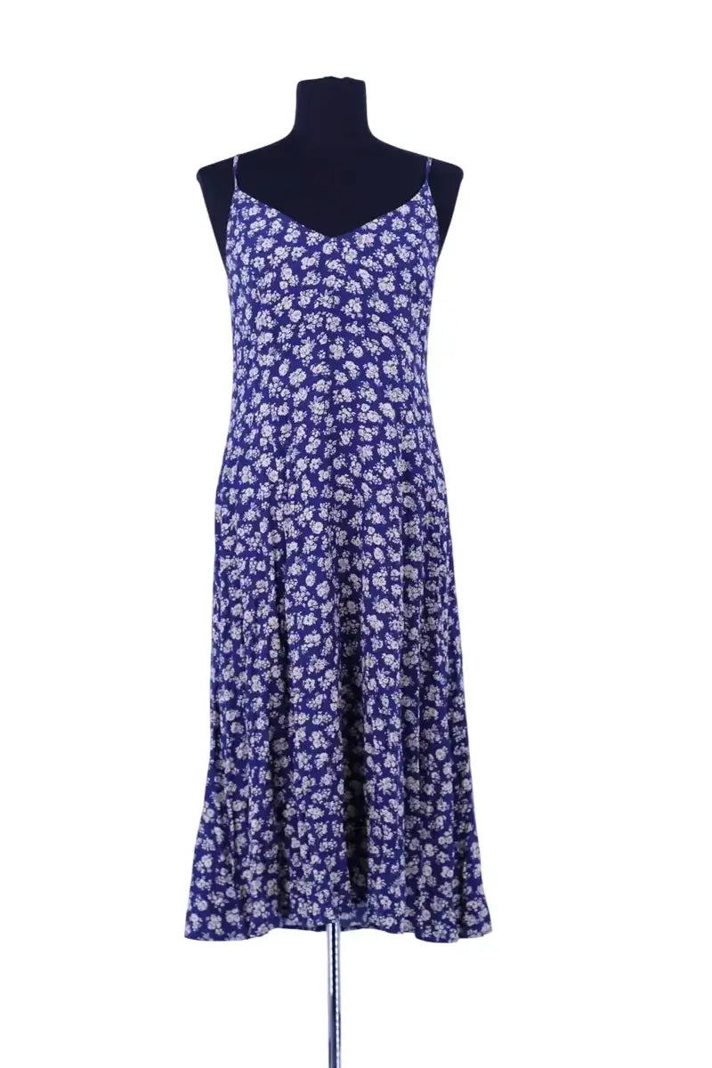 Robe Sézane Bleu en Viscose, taille S - Seconde Main