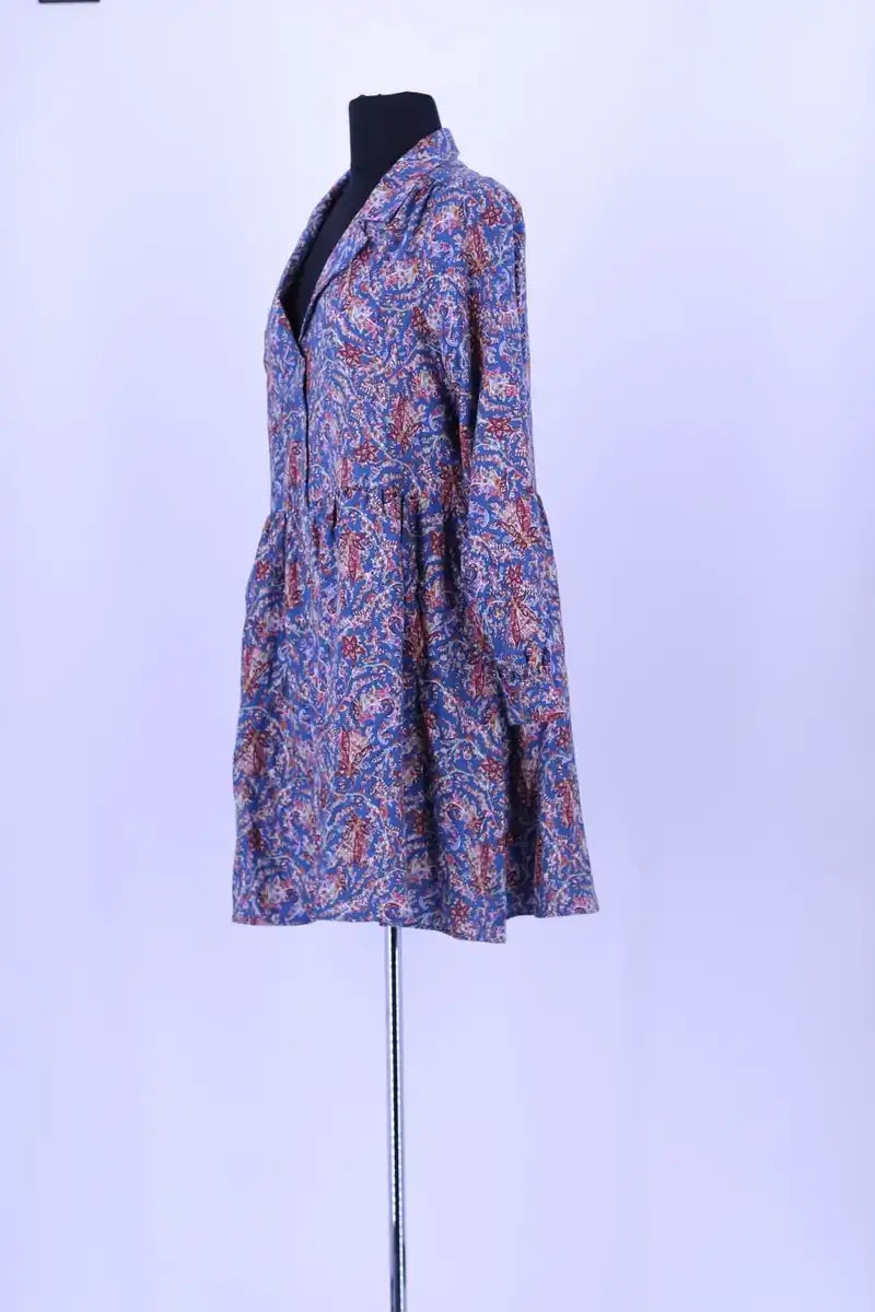 Robe Sézane Bleu en Viscose