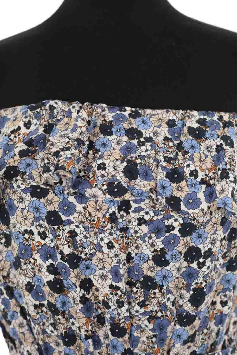 Robe Sézane Bleu en Viscose