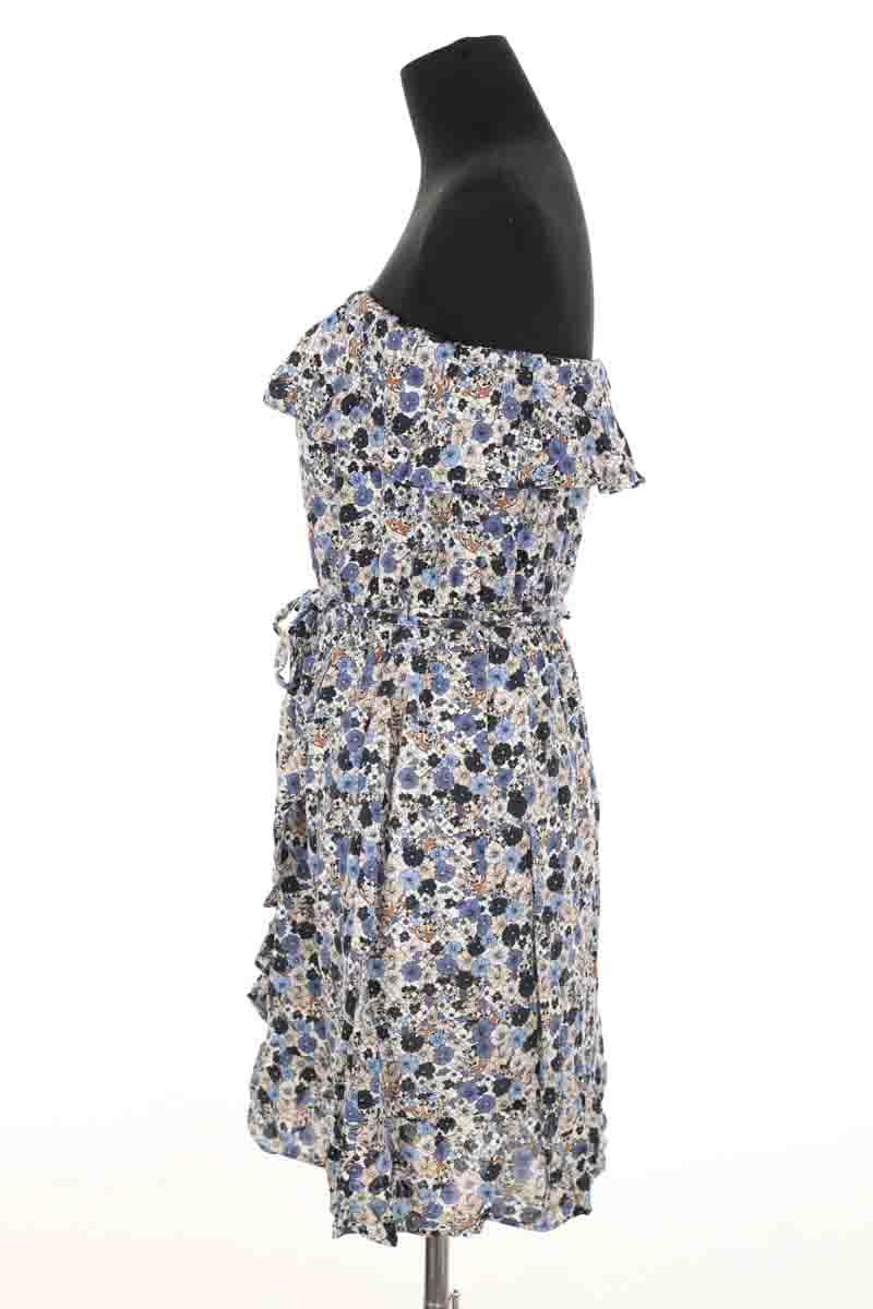Robe Sézane Bleu en Viscose