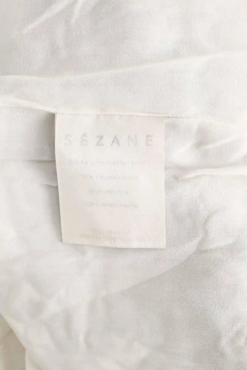 Robe Sézane Bleu en Viscose