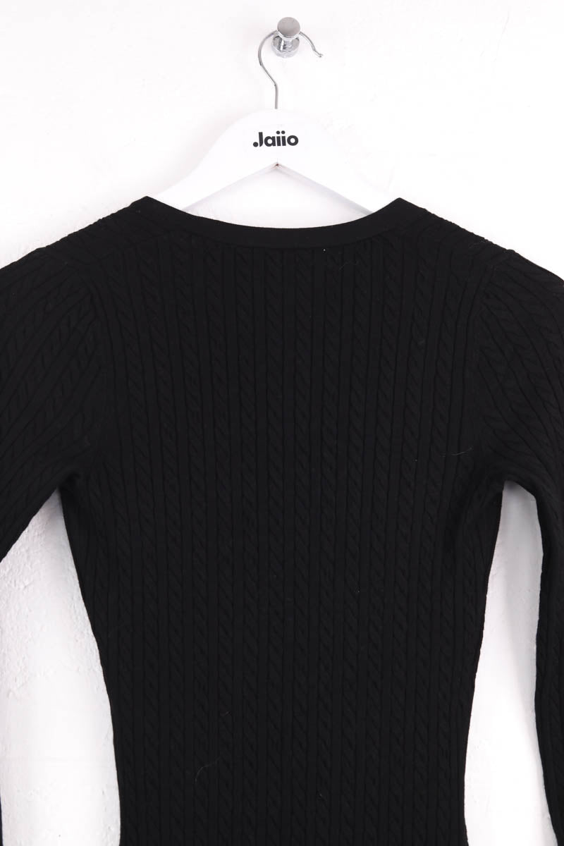 Robe Sézane Charlie Noir en Viscose