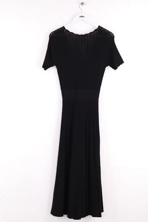 Robe Sézane Dahlia Noir en Viscose