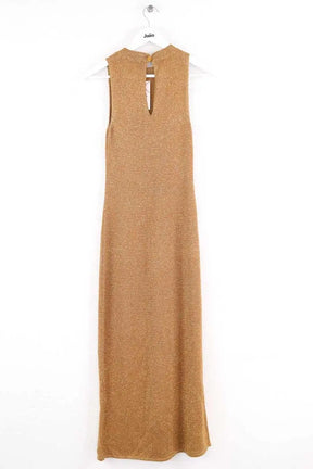 Robe Sézane Doré en Viscose