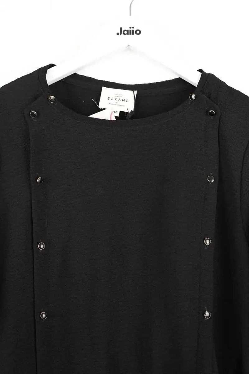 Robe Sézane Irina Noir en Synthétique