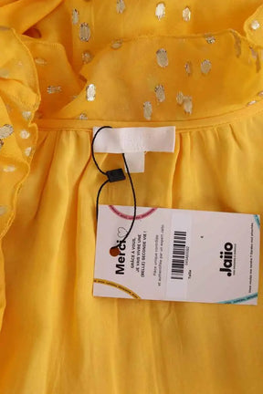 Robe Sézane Jaune en Coton