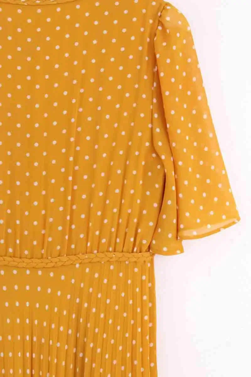Robe Sézane Jaune en Synthétique