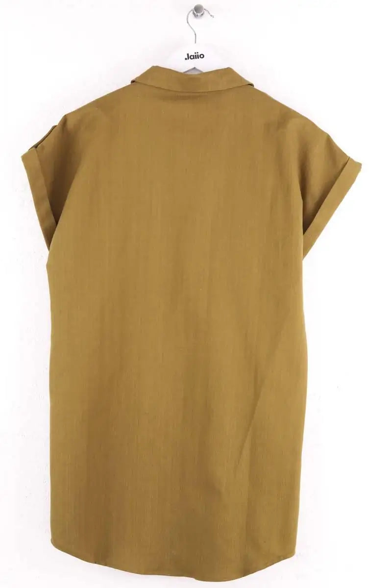 Robe Sézane Kaki en Coton