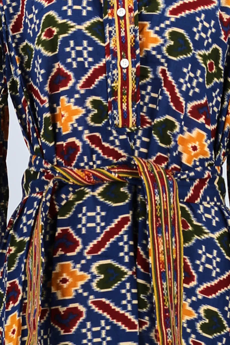 Robe Sézane Marine en Coton