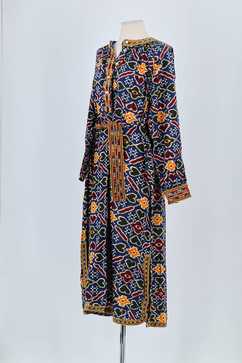 Robe Sézane Marine en Coton