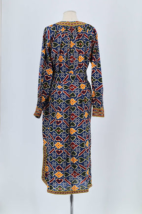 Robe Sézane Marine en Coton