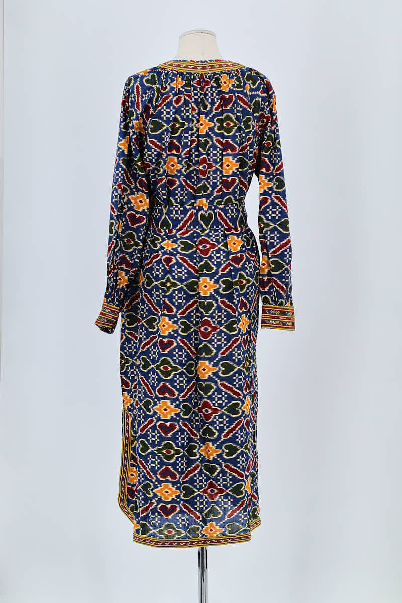 Robe Sézane Marine en Coton