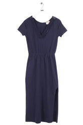Robe Sézane Marine en Coton, taille S - Seconde Main