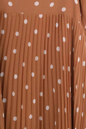 Robe Sézane Marron en Synthétique