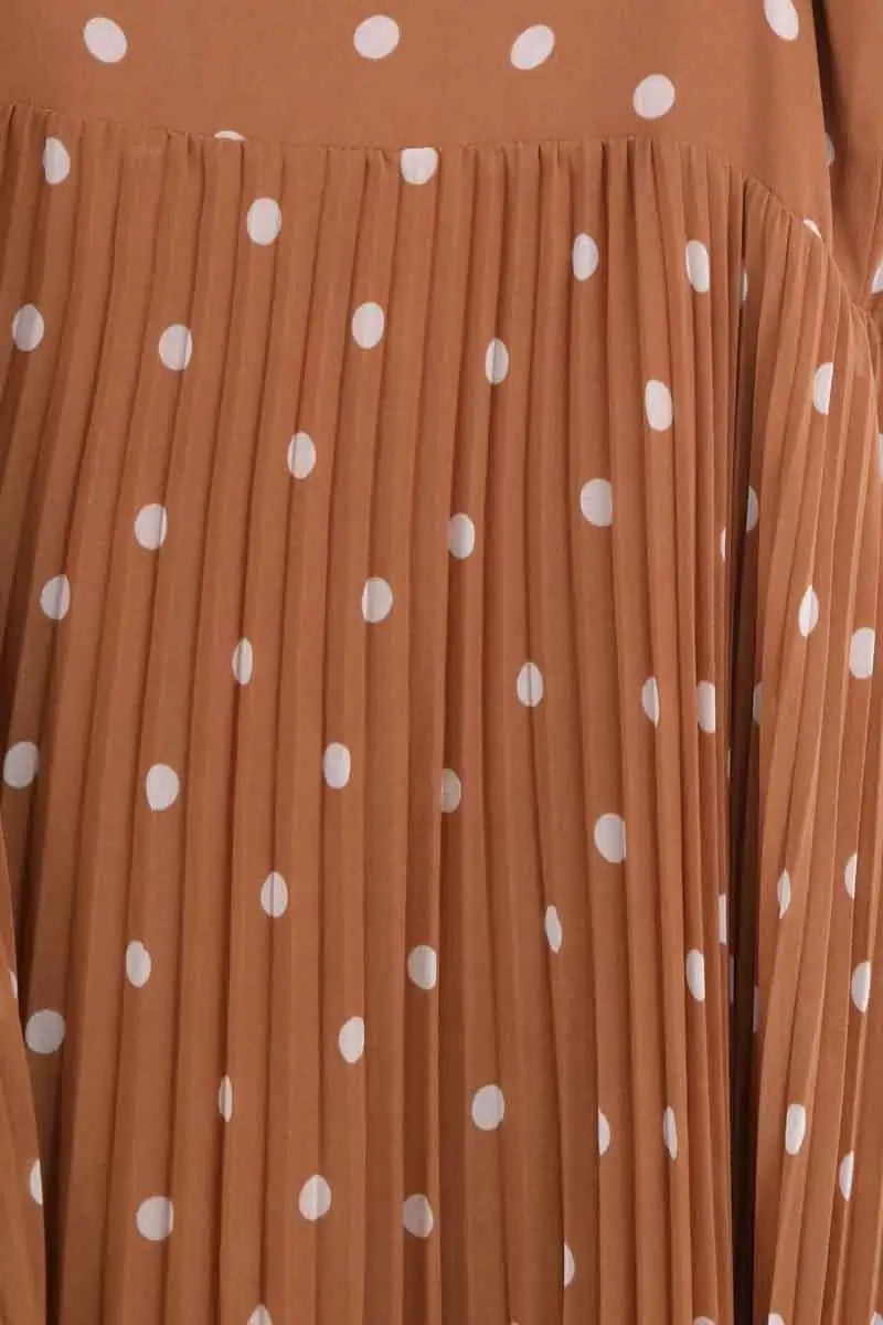 Robe Sézane Marron en Synthétique