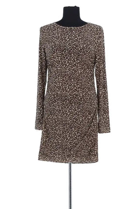 Robe Sézane Marron en Synthétique, taille M - Seconde Main