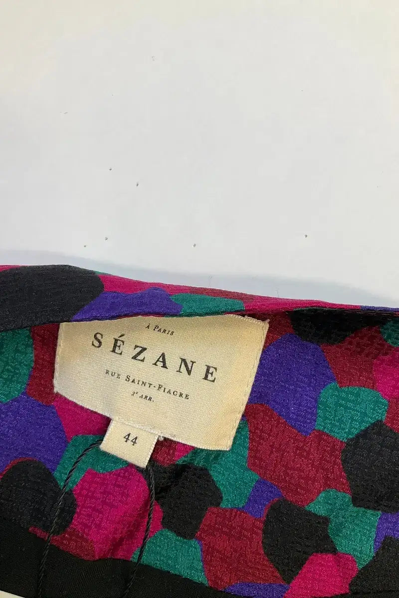 Robe Sézane Multicolore en Soie